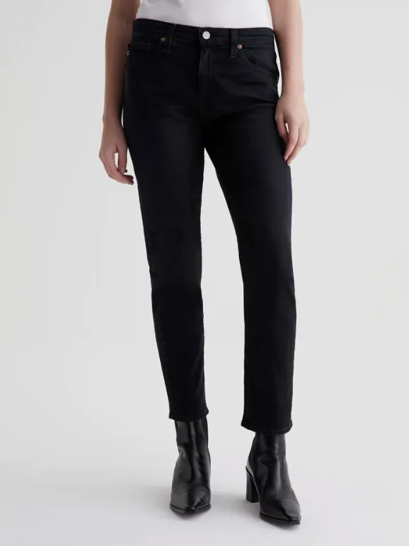 AG EX-BOYFRIEND SLOUCHY SLIM VINTAGE ONYX