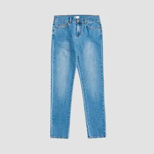 Billabong Shore Line High Waisted Skinny Jeans Indigo Rinse - Womens
