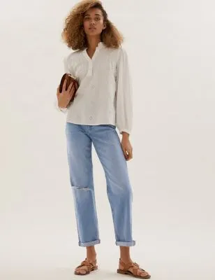 Boyfriend Ankle Grazer Jeans