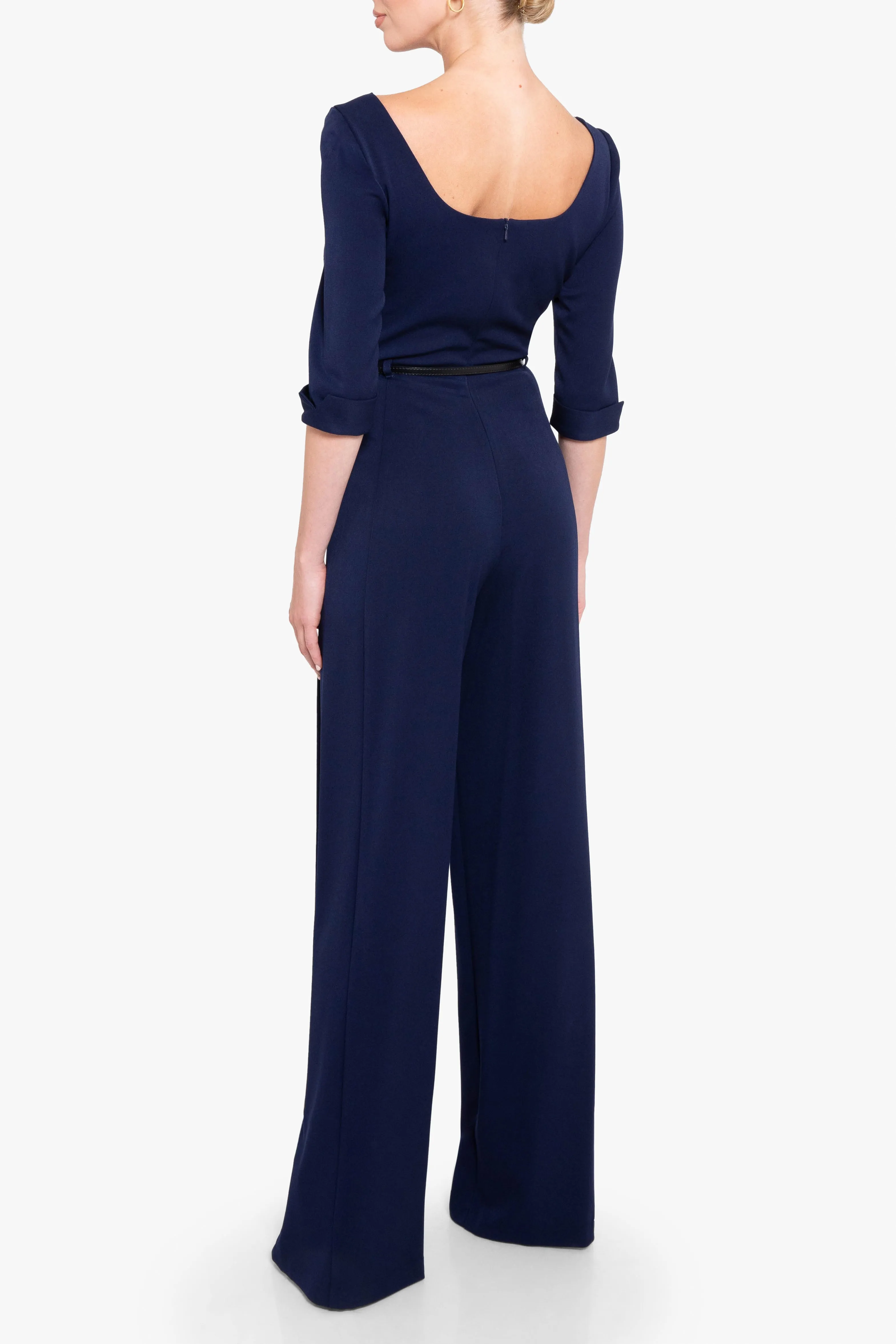 Classic 3/4 Sleeve Jackie O Jumpsuit
