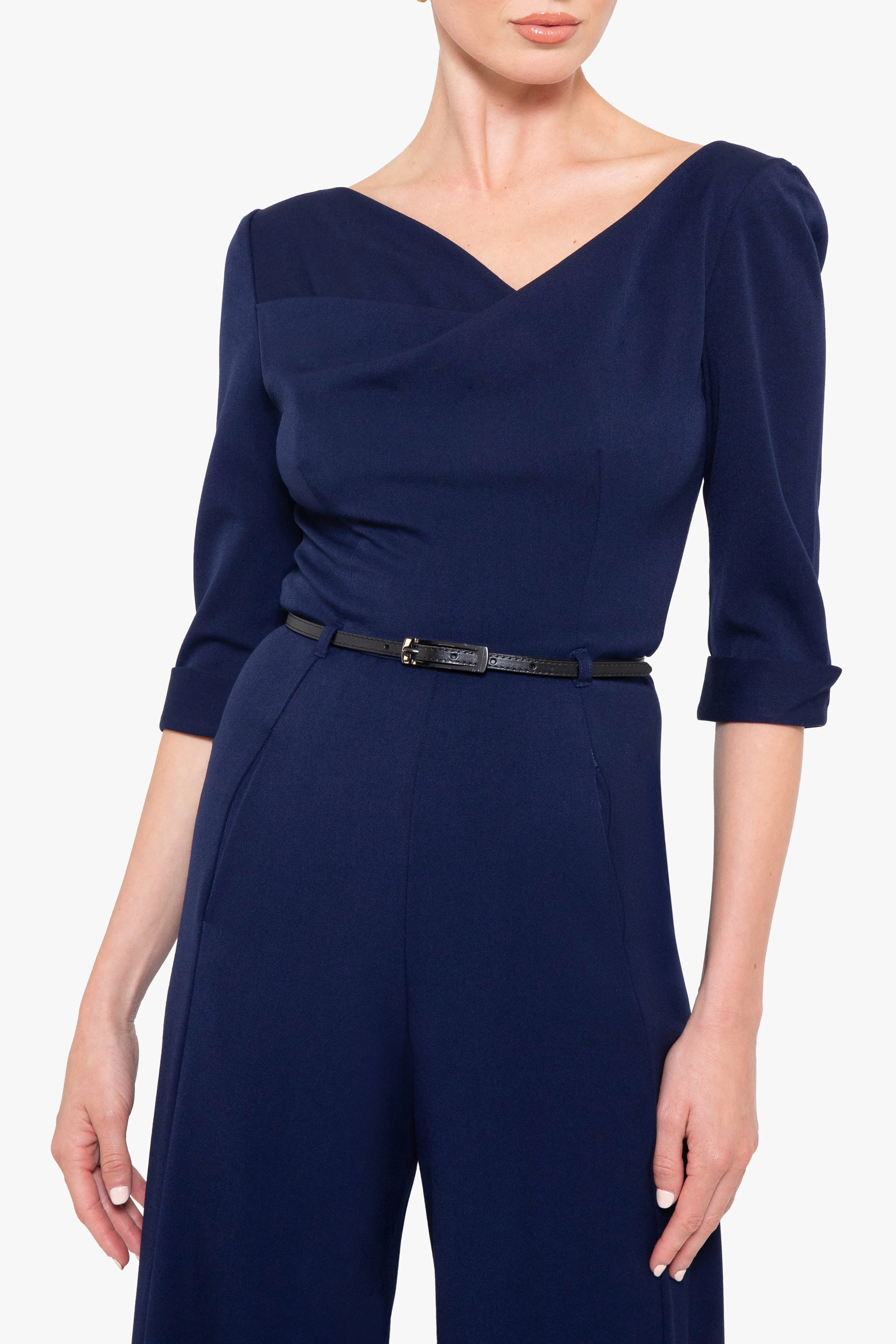 Classic 3/4 Sleeve Jackie O Jumpsuit