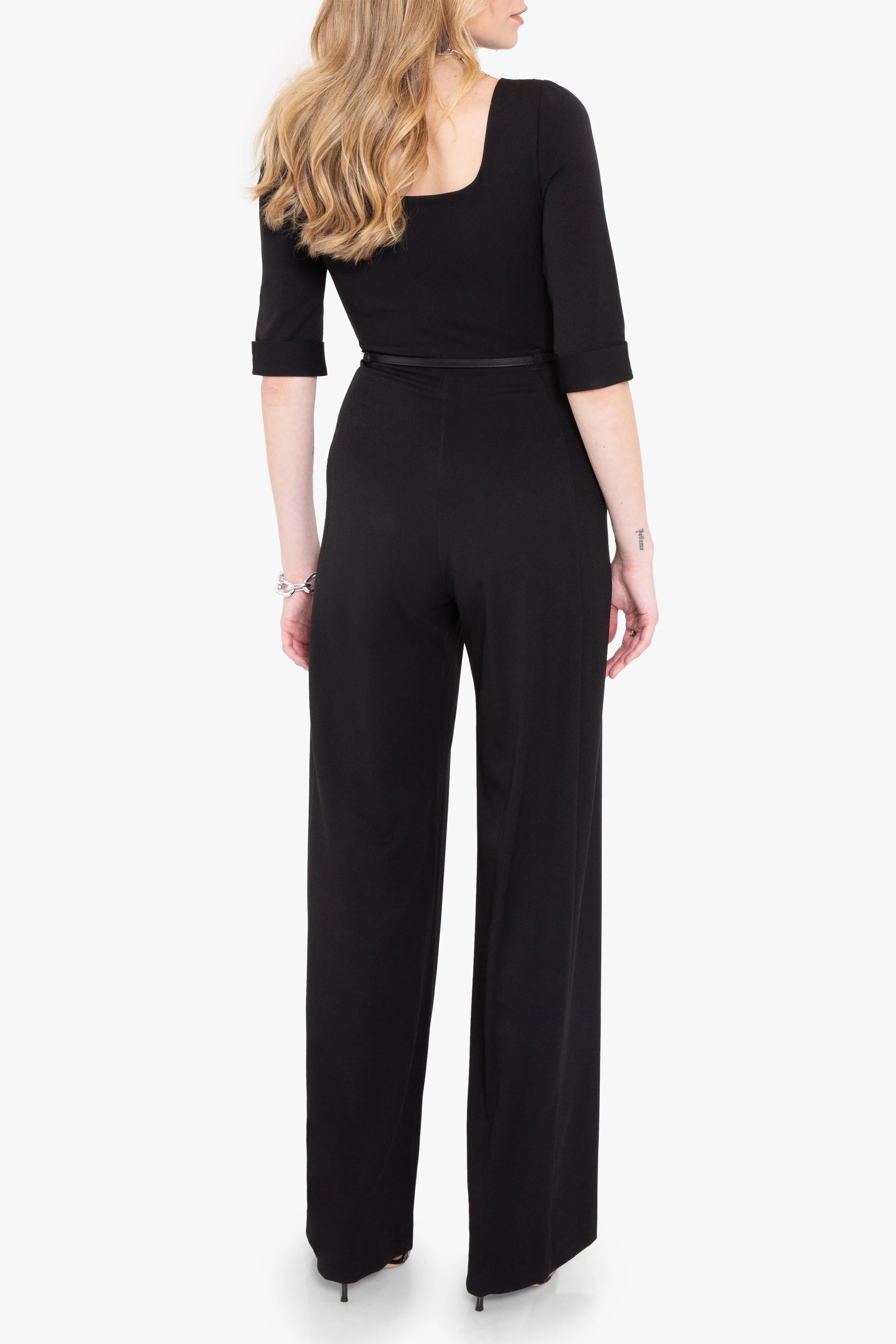 Classic 3/4 Sleeve Jackie O Jumpsuit