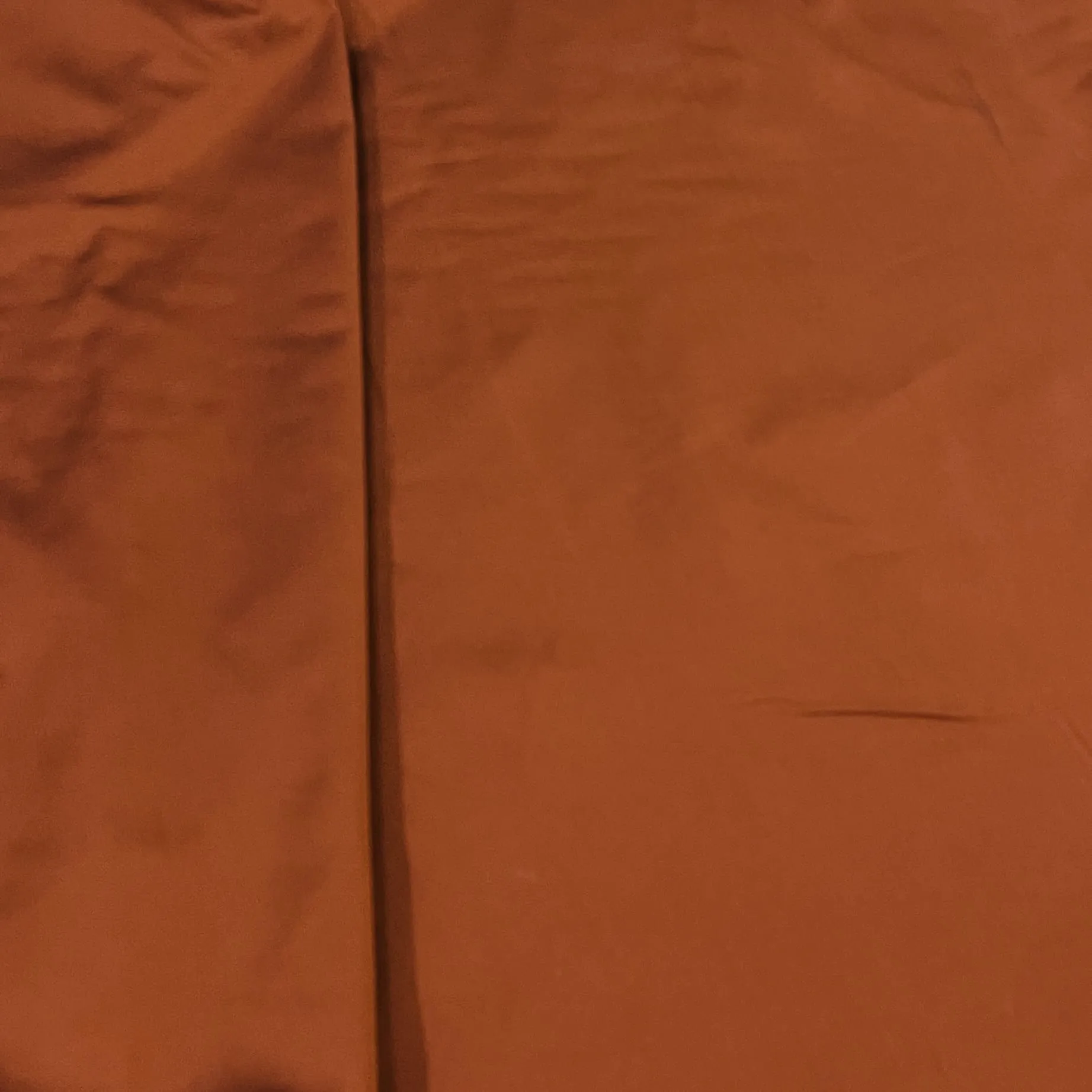 Classic Orange Solid Victoria Satin Fabric