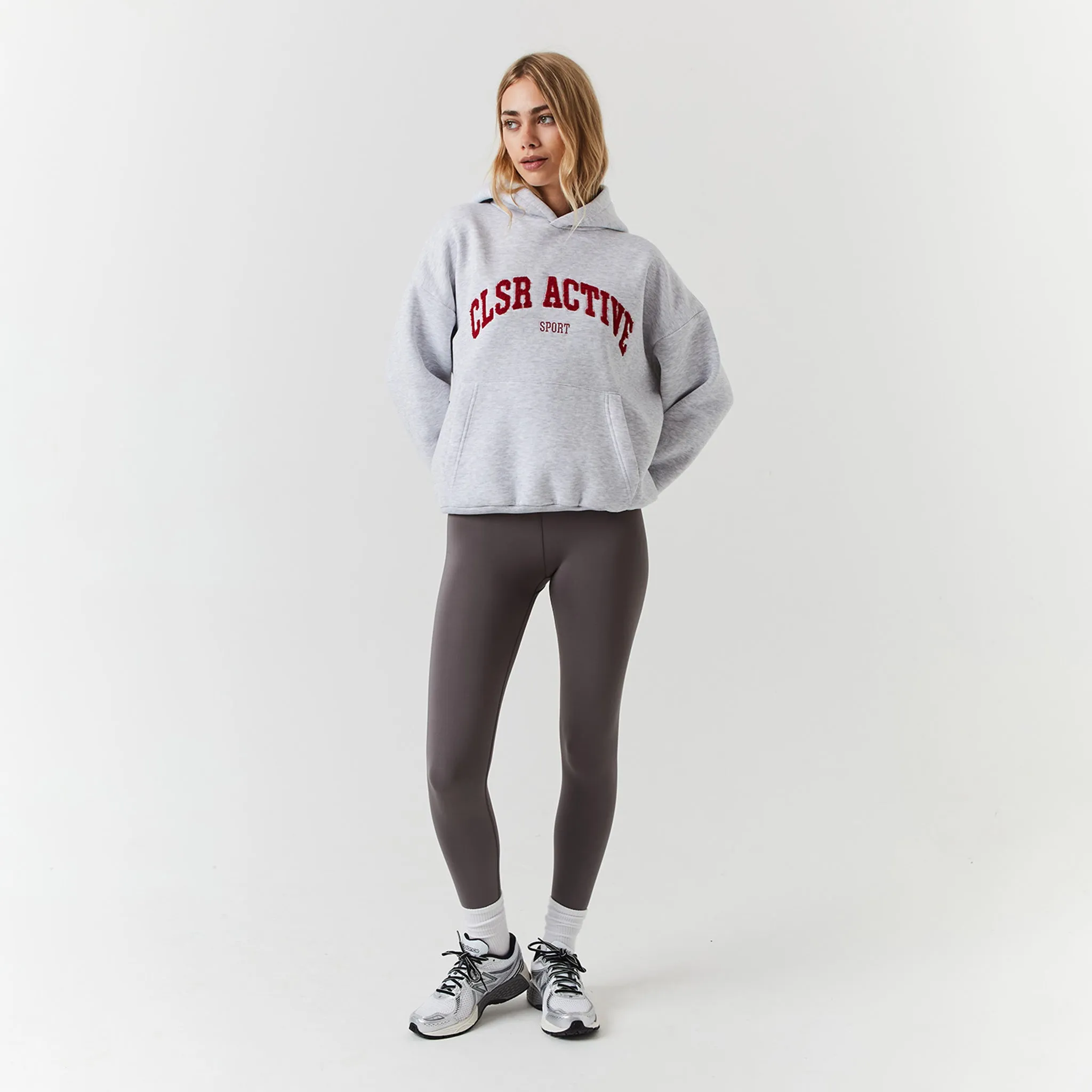 CLSR Active Hoodie | Grey Marl