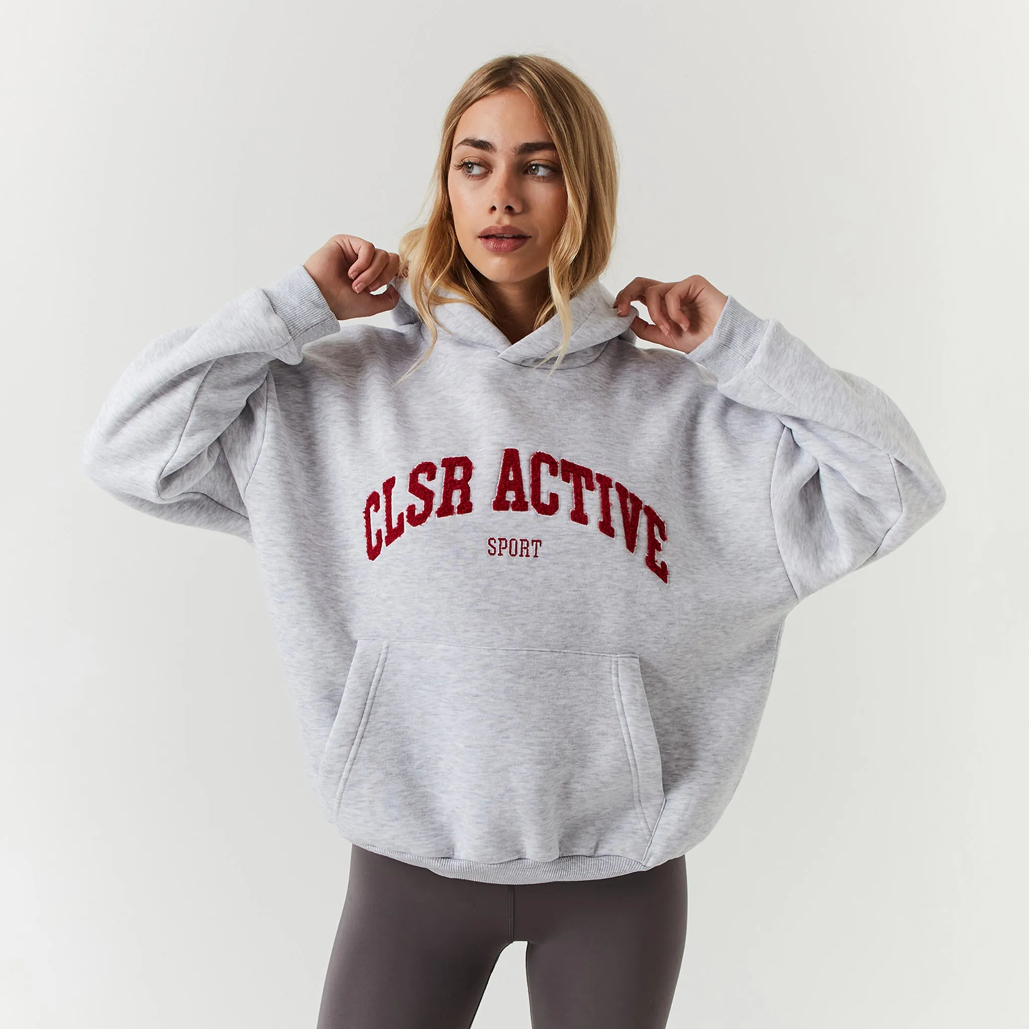 CLSR Active Hoodie | Grey Marl