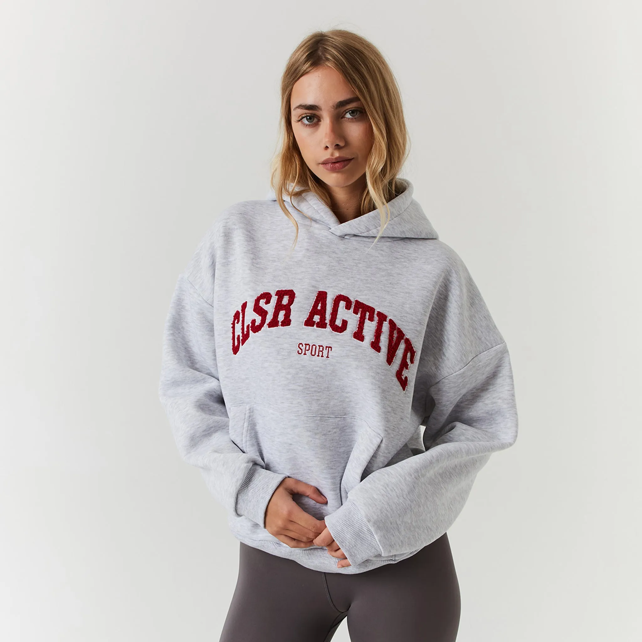 CLSR Active Hoodie | Grey Marl