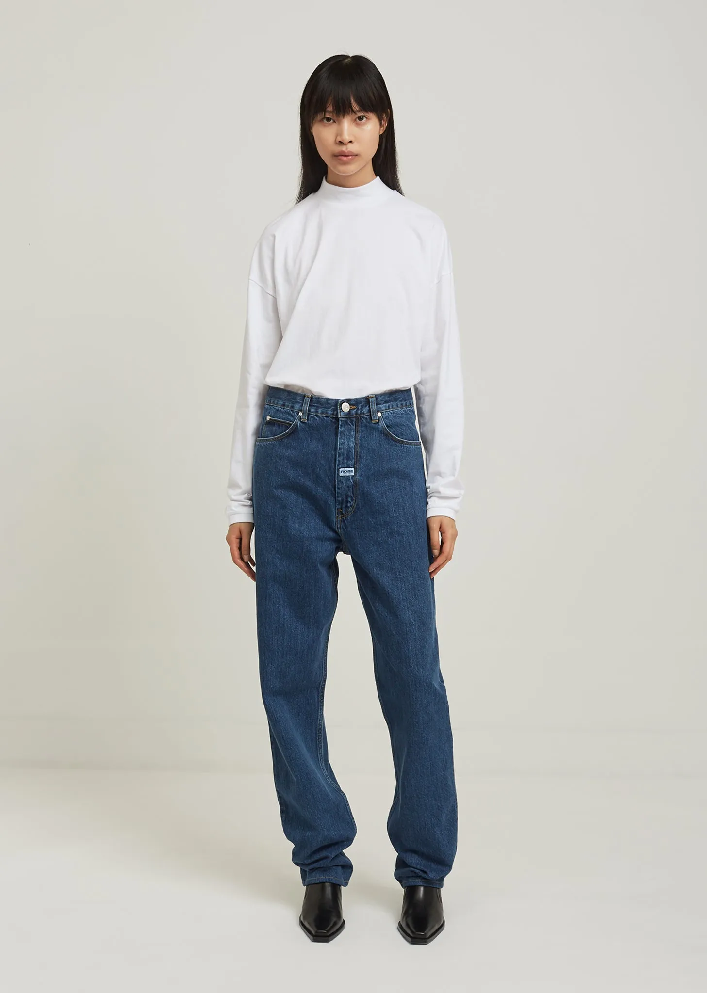 Denim High Waisted Jean