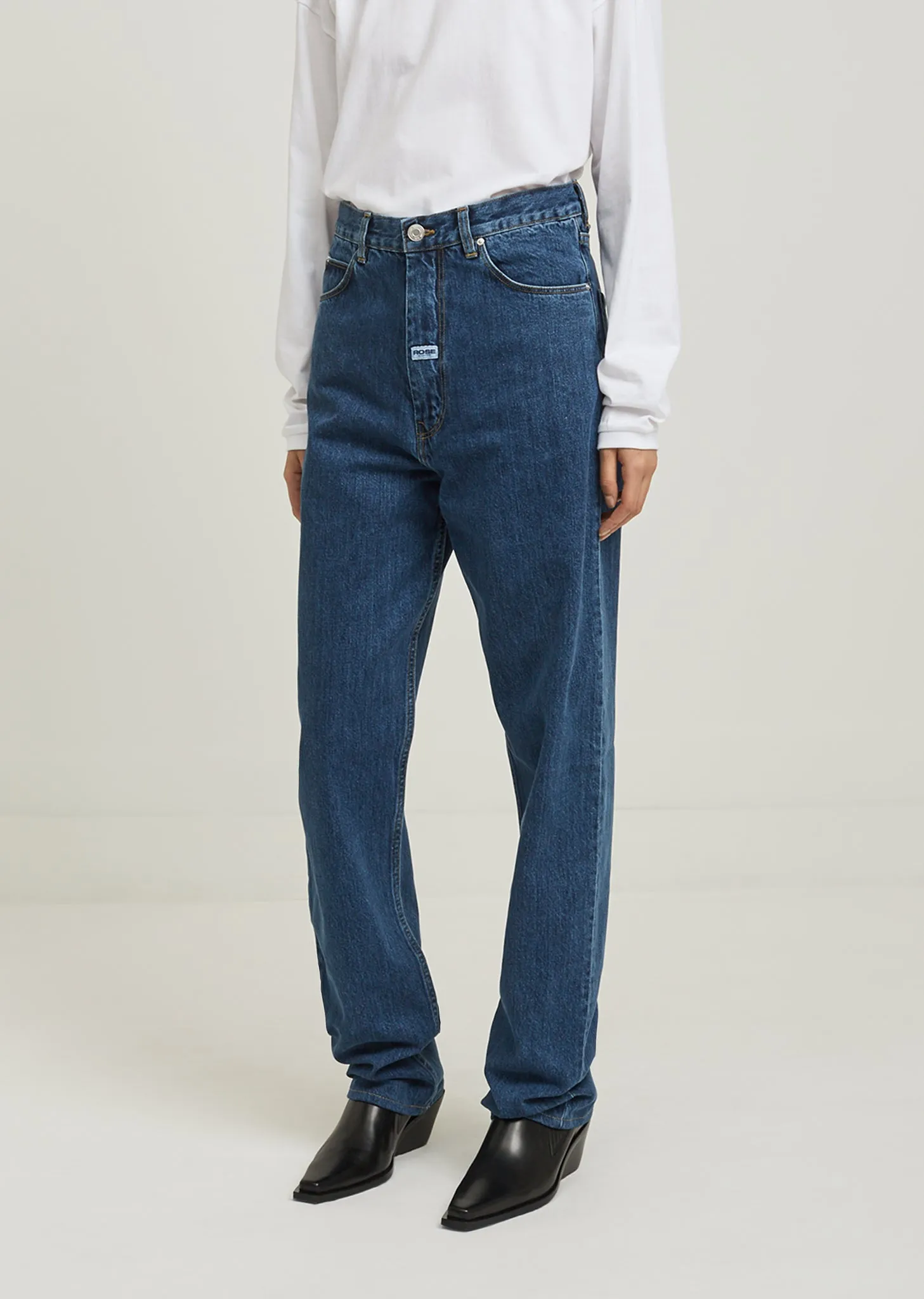 Denim High Waisted Jean