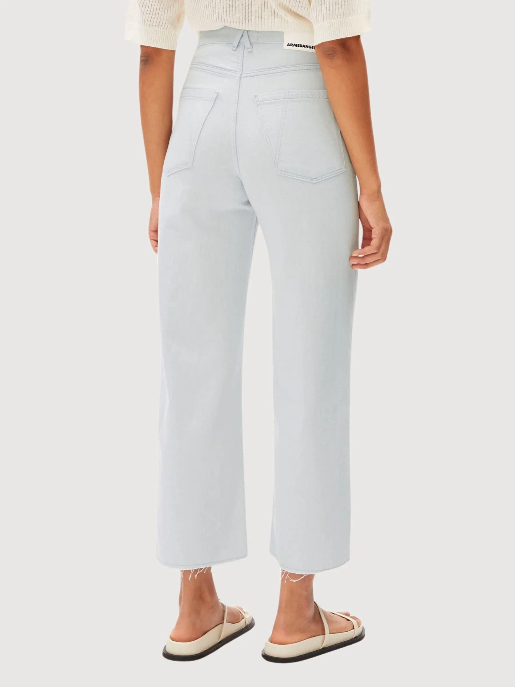 Enijaa Premium Jeans White Women | Armedangels