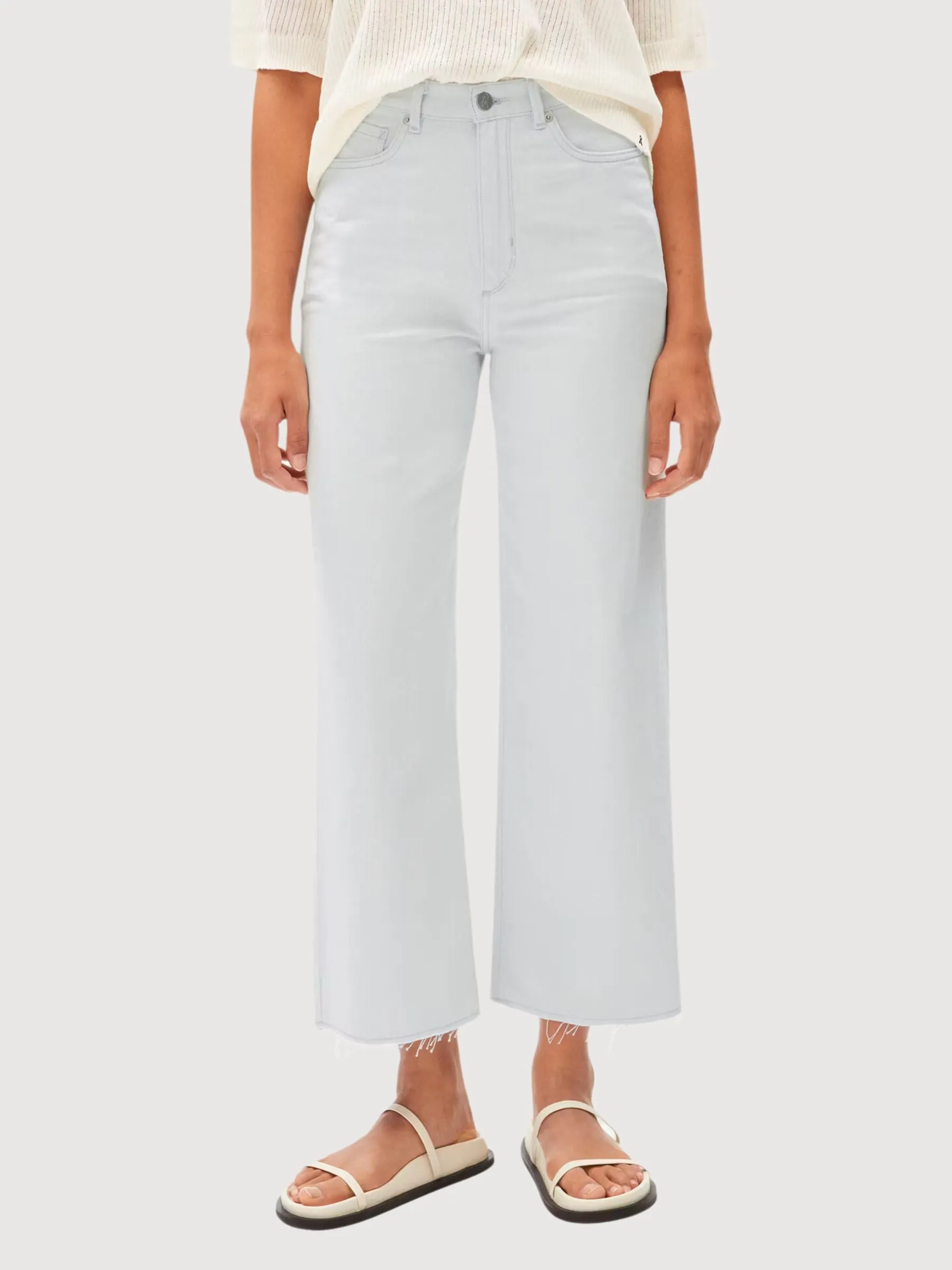 Enijaa Premium Jeans White Women | Armedangels