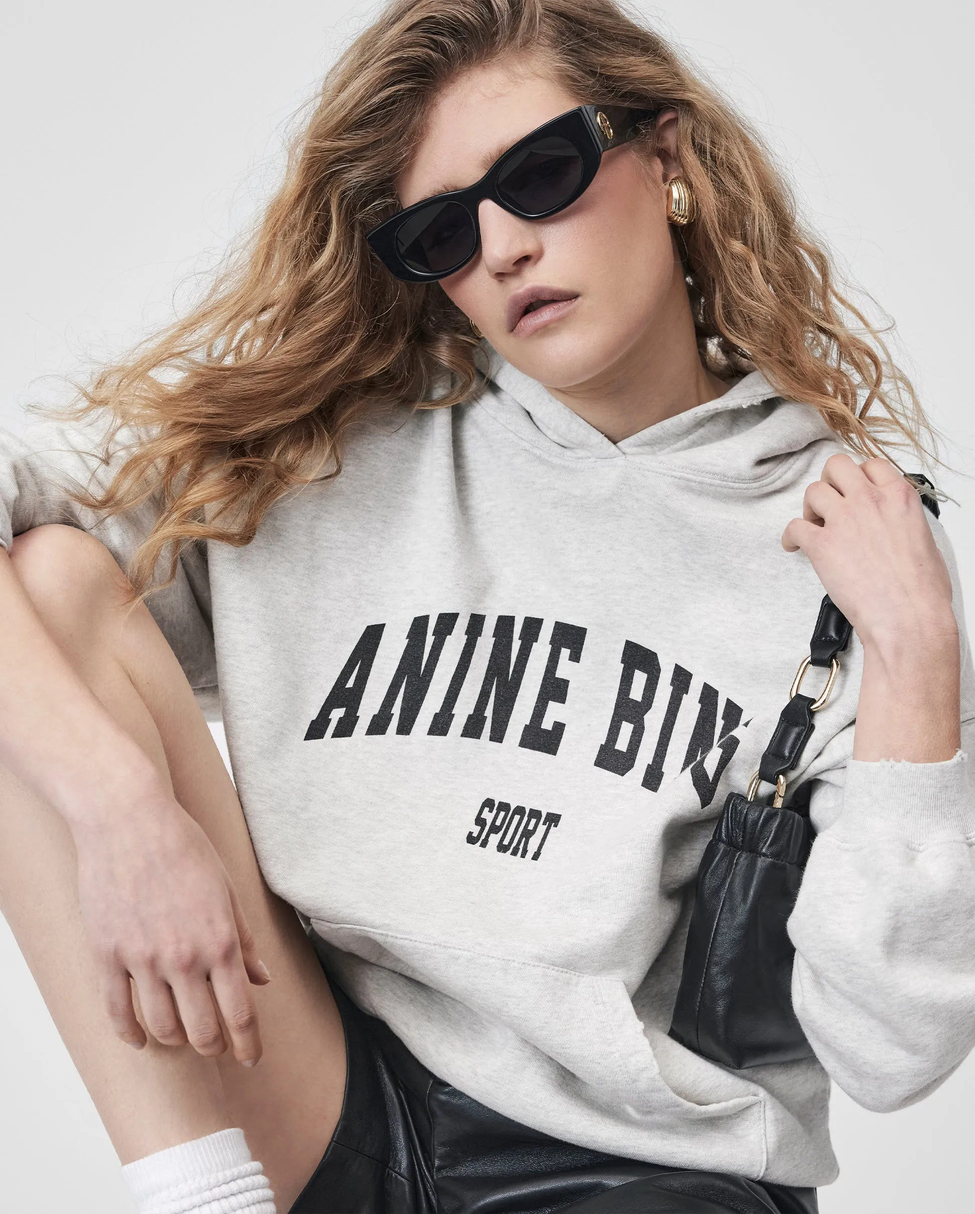 HARVEY SWEATSHIRT / HEATHER GREY