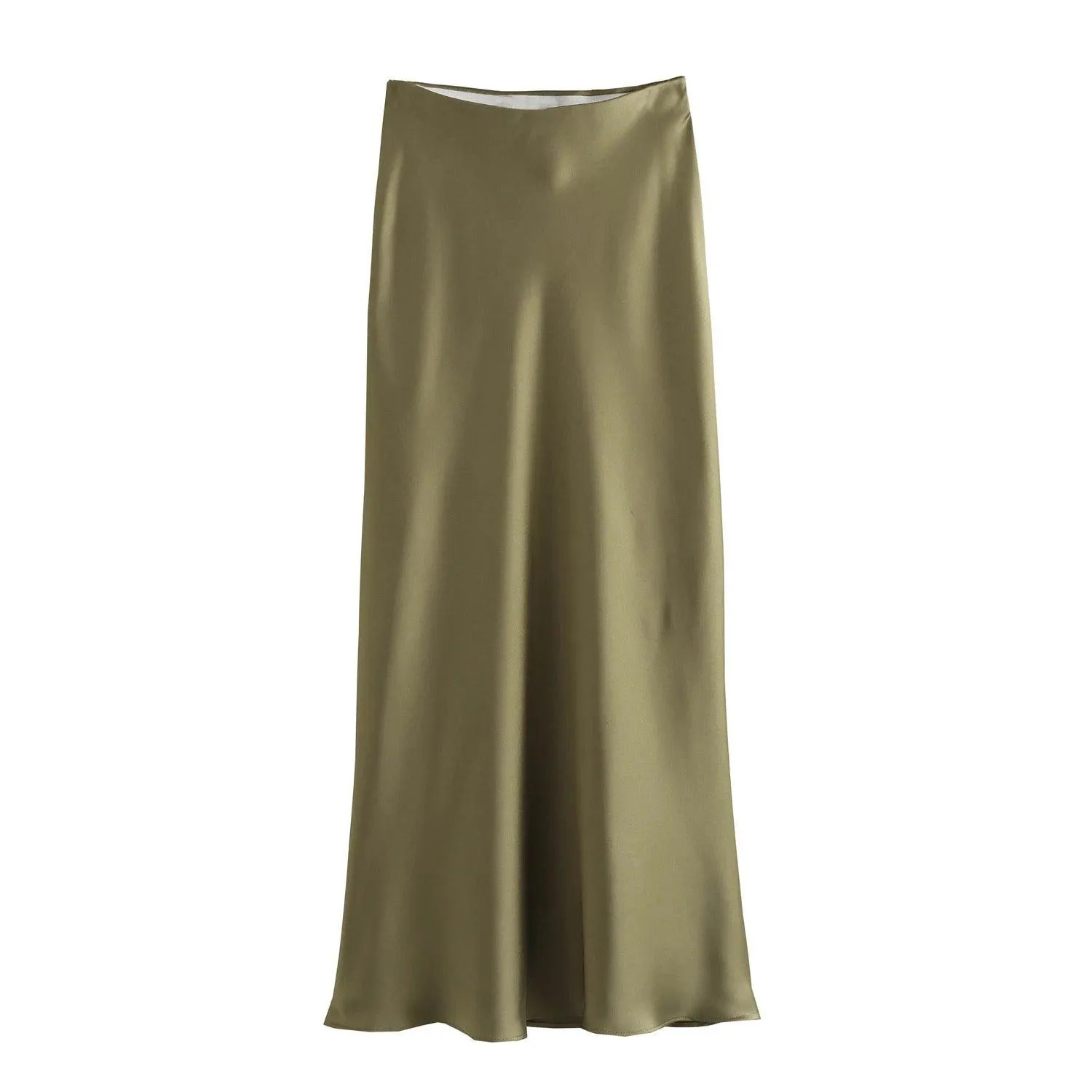 Jess Satin Midi Skirts