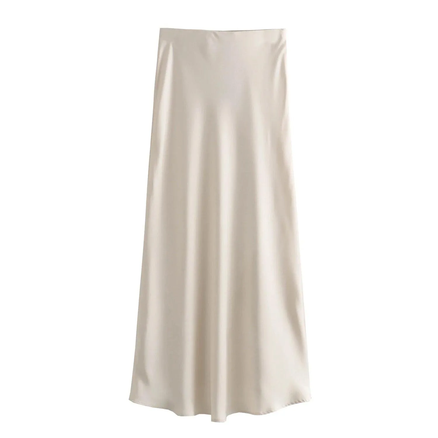 Jess Satin Midi Skirts