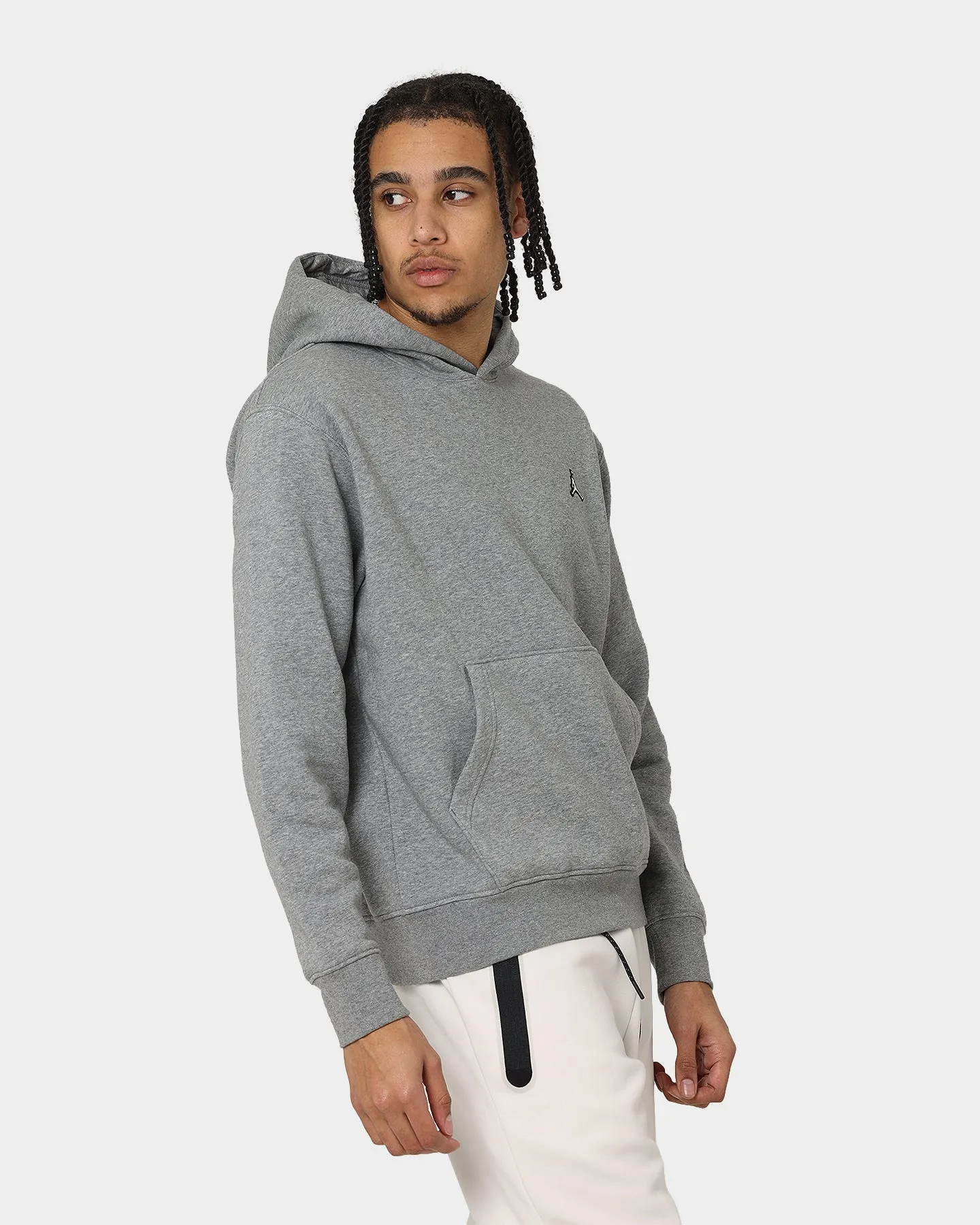 Jordan Essential Fleece Pull Over Hoodie Carbon Heather