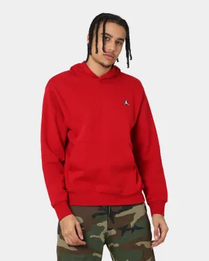 Jordan Essential Fleece Pull Over Hoodie Gym Red