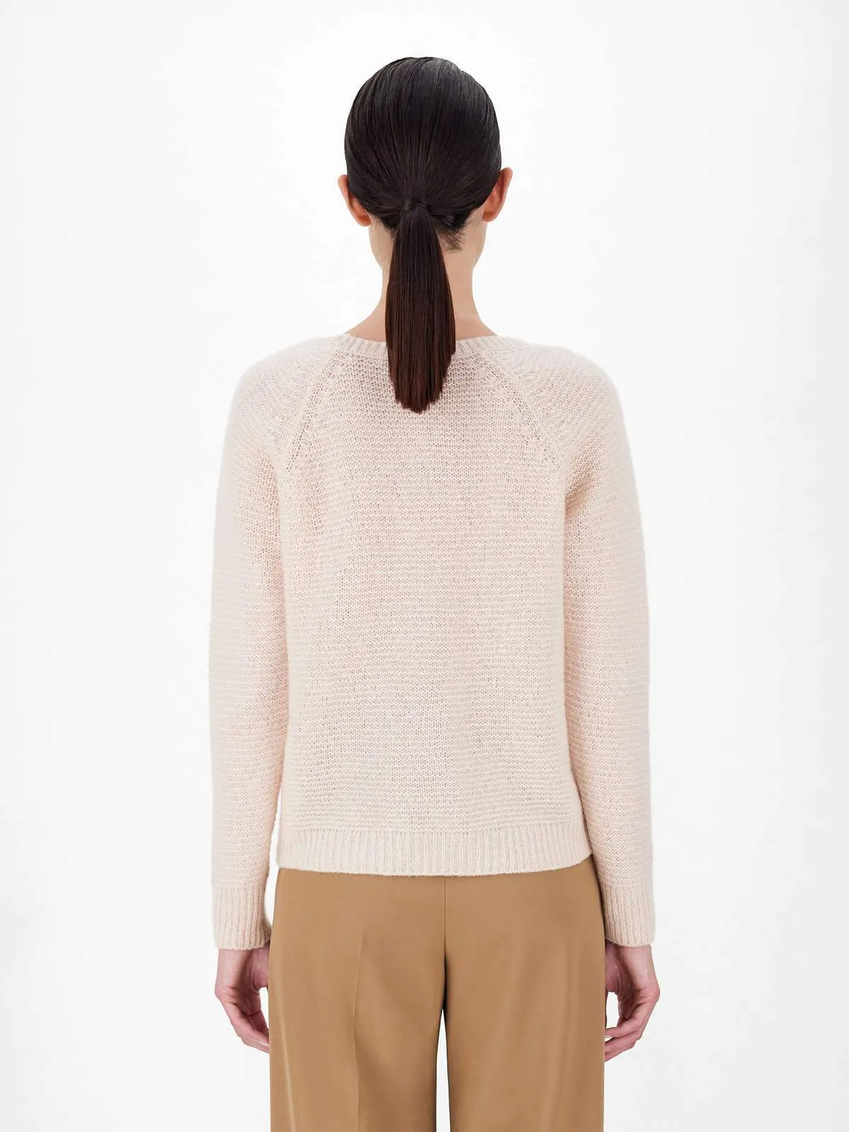 Kiku Cashmere and Silk Crew