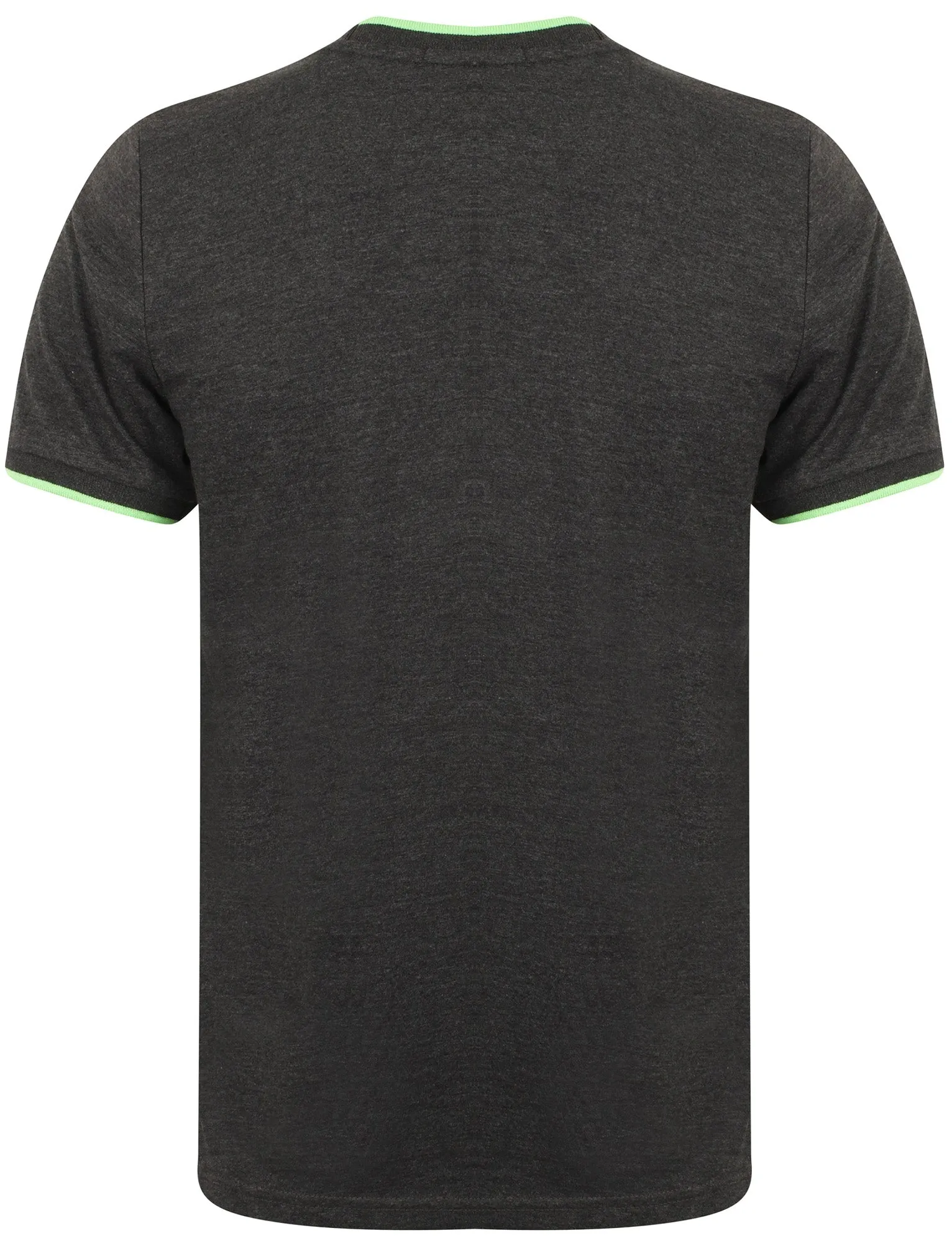 Lilford Cotton Crew Neck T-Shirt In Charcoal Marl - Tokyo Laundry