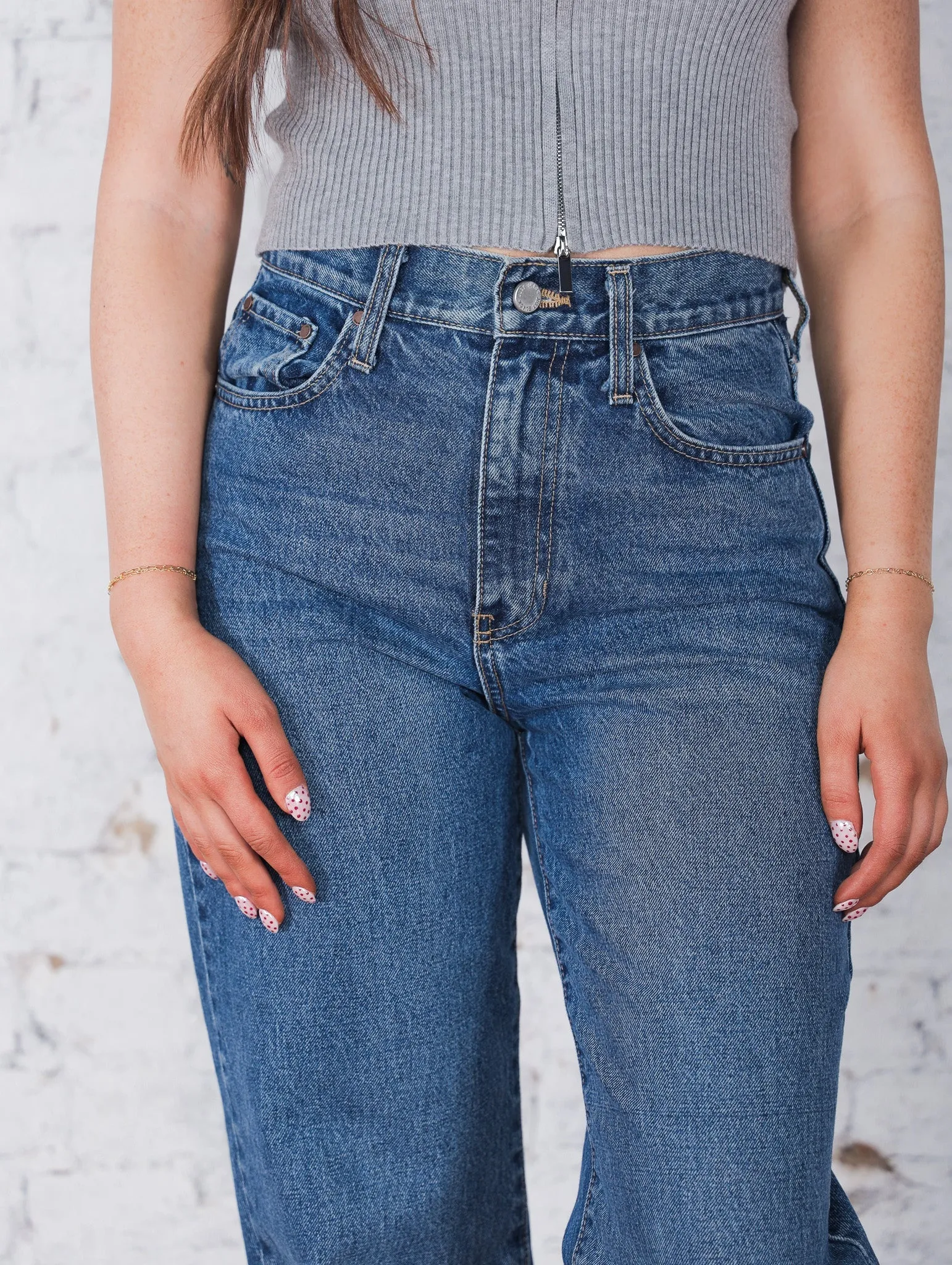 Live Simply Straight Leg Jeans