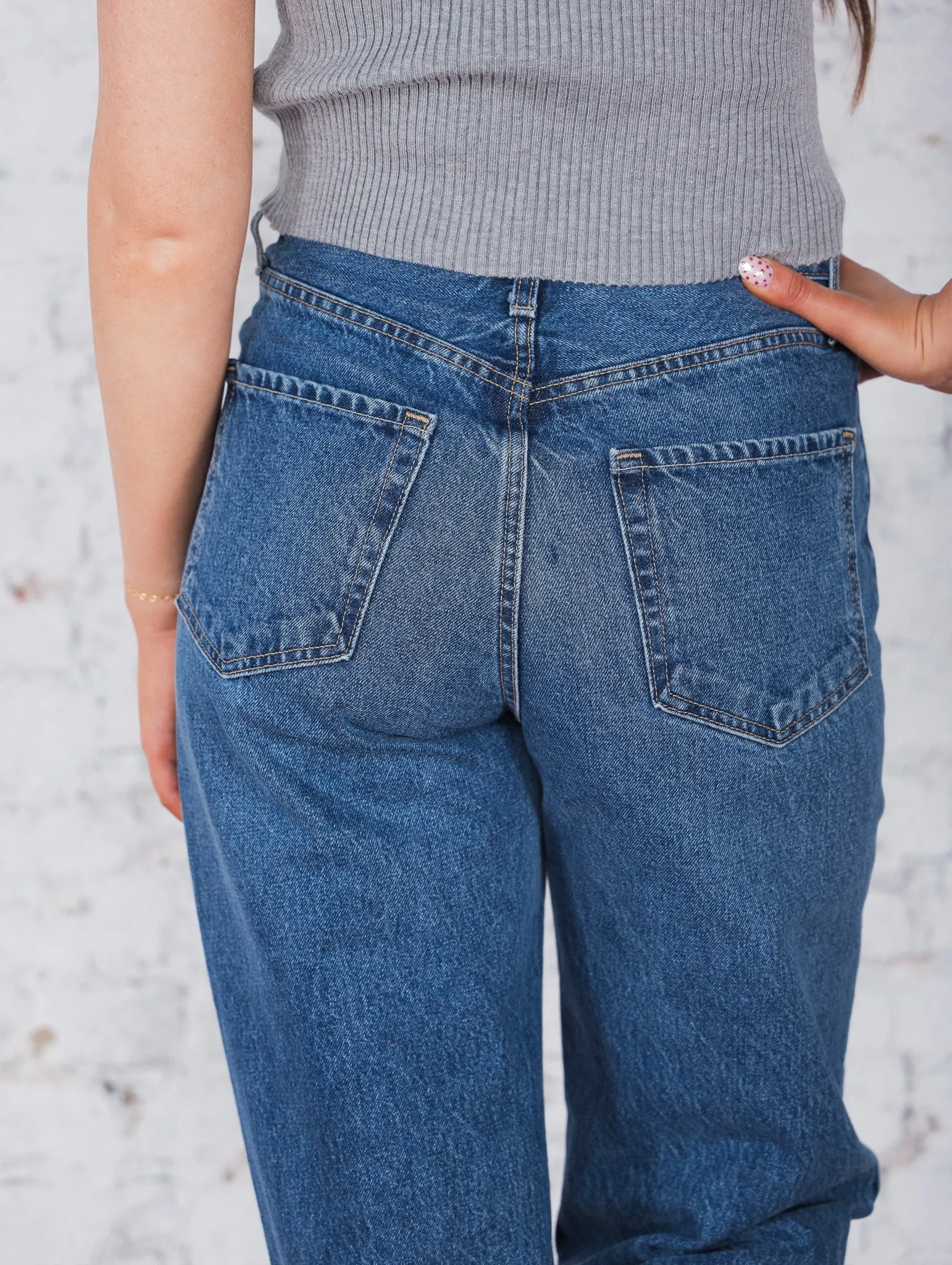 Live Simply Straight Leg Jeans