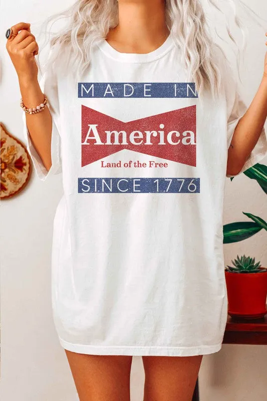 Made in America {oversized tee}