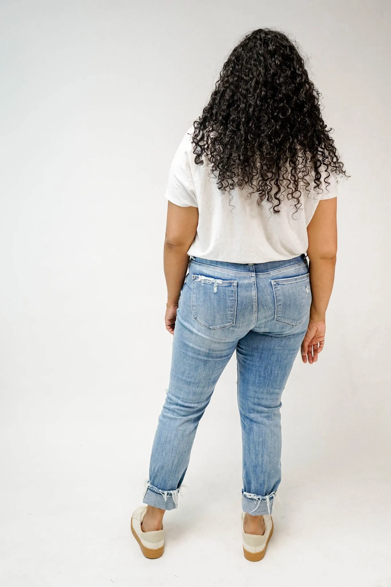 Memphis Button Fly Boyfriend Jeans