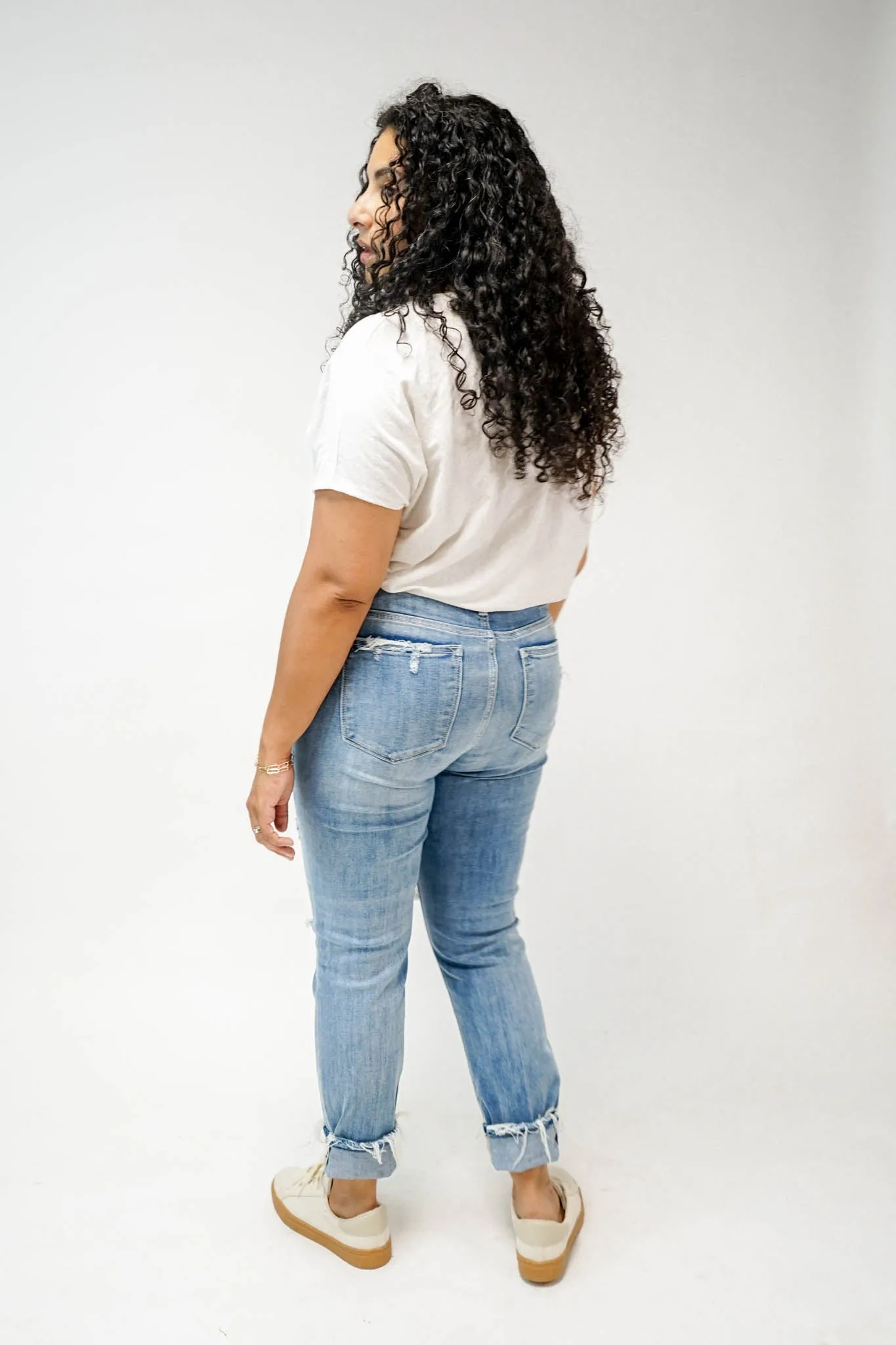 Memphis Button Fly Boyfriend Jeans
