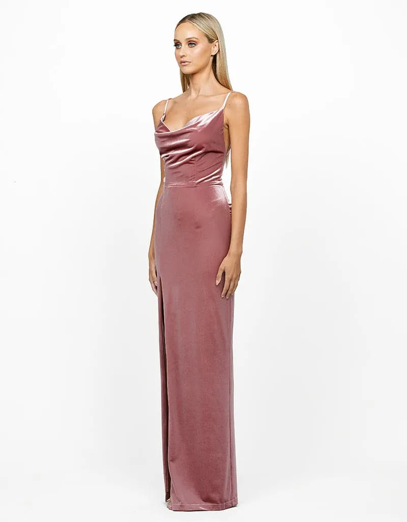 MONIKA COWL NECK MAXI BL56D05L