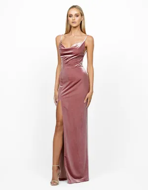 MONIKA COWL NECK MAXI BL56D05L