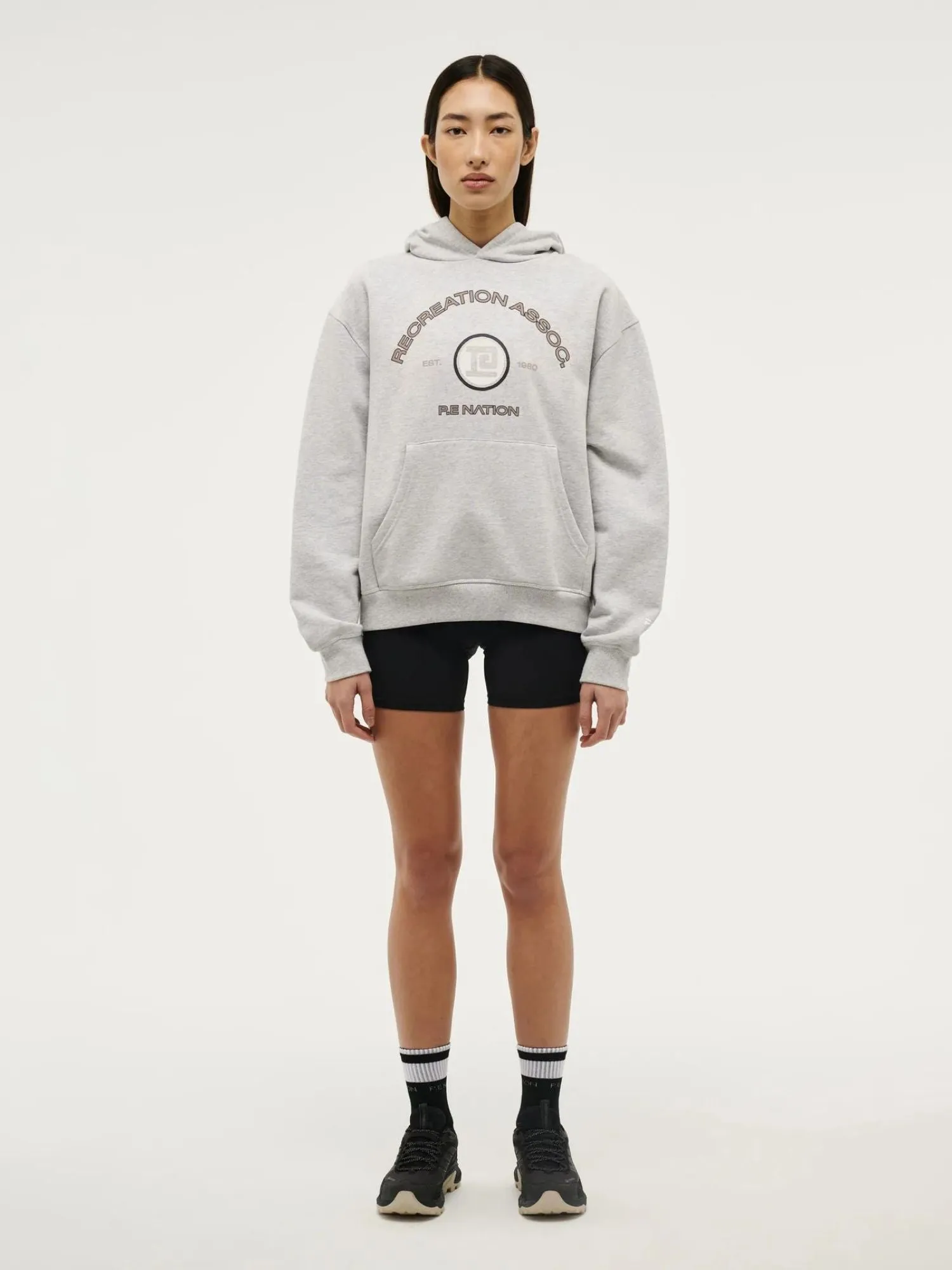 Outfield Grey Hoodie | Grey Marle