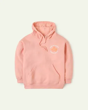 Oversized Peach Hoodie