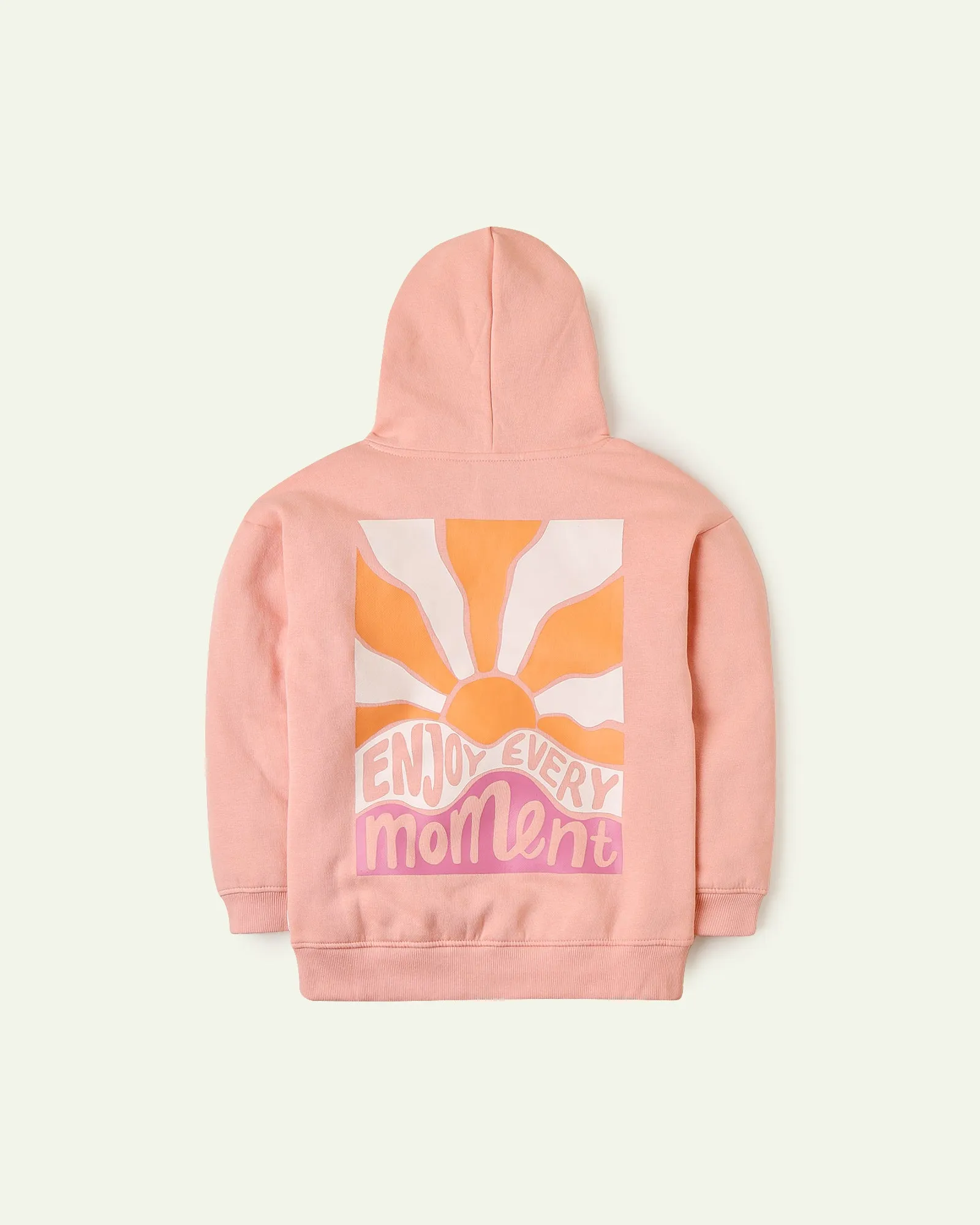 Oversized Peach Hoodie