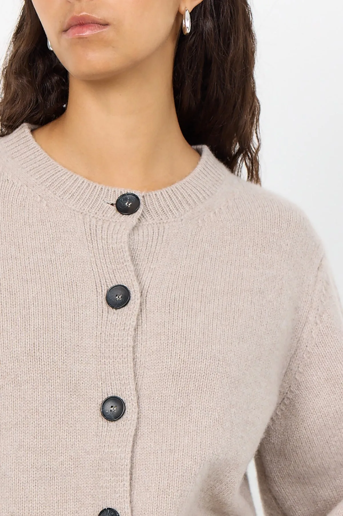 Perle Cardigan Dove Melange