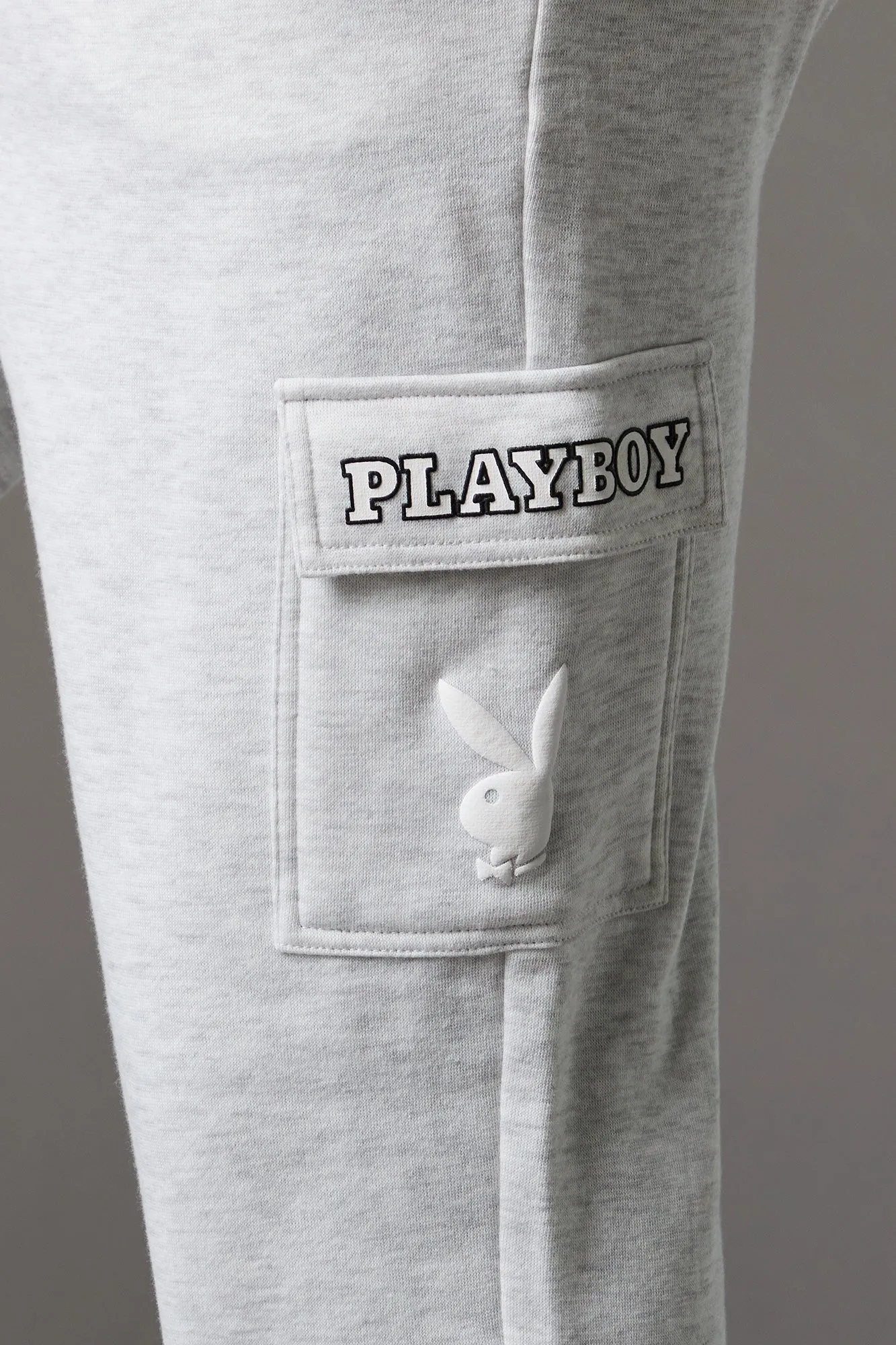 Playboy Graphic Fleece Cargo Jogger