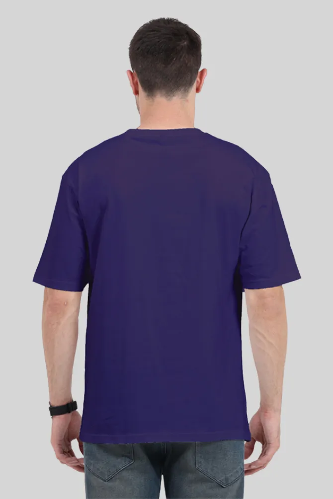 Purple Oversized T-shirt for men