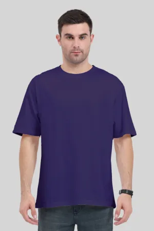 Purple Oversized T-shirt for men