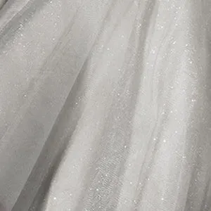 Sequin Fitted Ruffle Sleeve Slit Gown by Jovani 40761