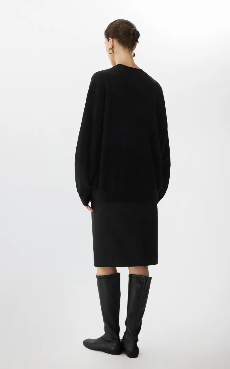 Sweater / JNBY Relaxed Wool-Cashmere Blend Cardigan