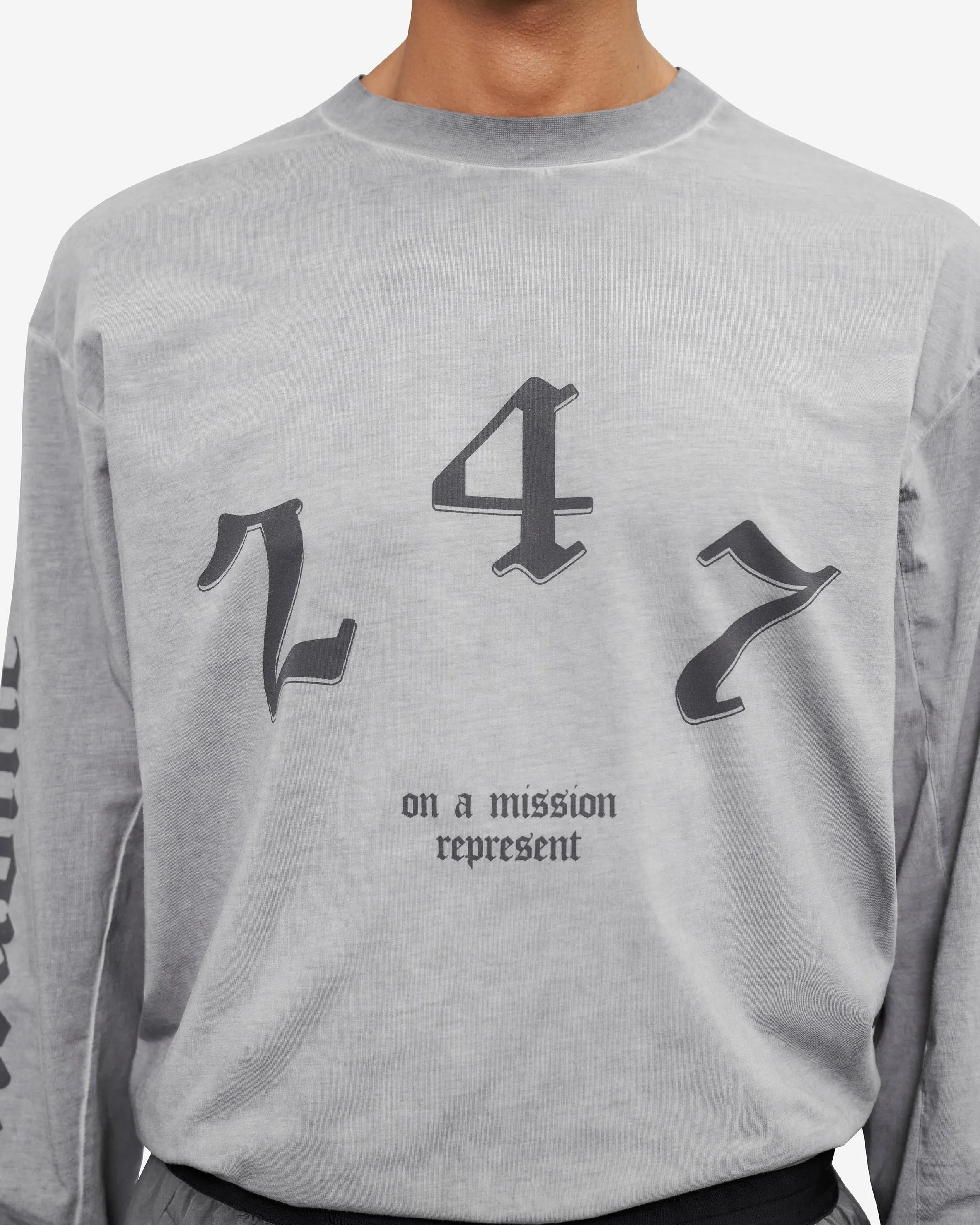 Vintage 247 Long Sleeve T-Shirt - Smoke