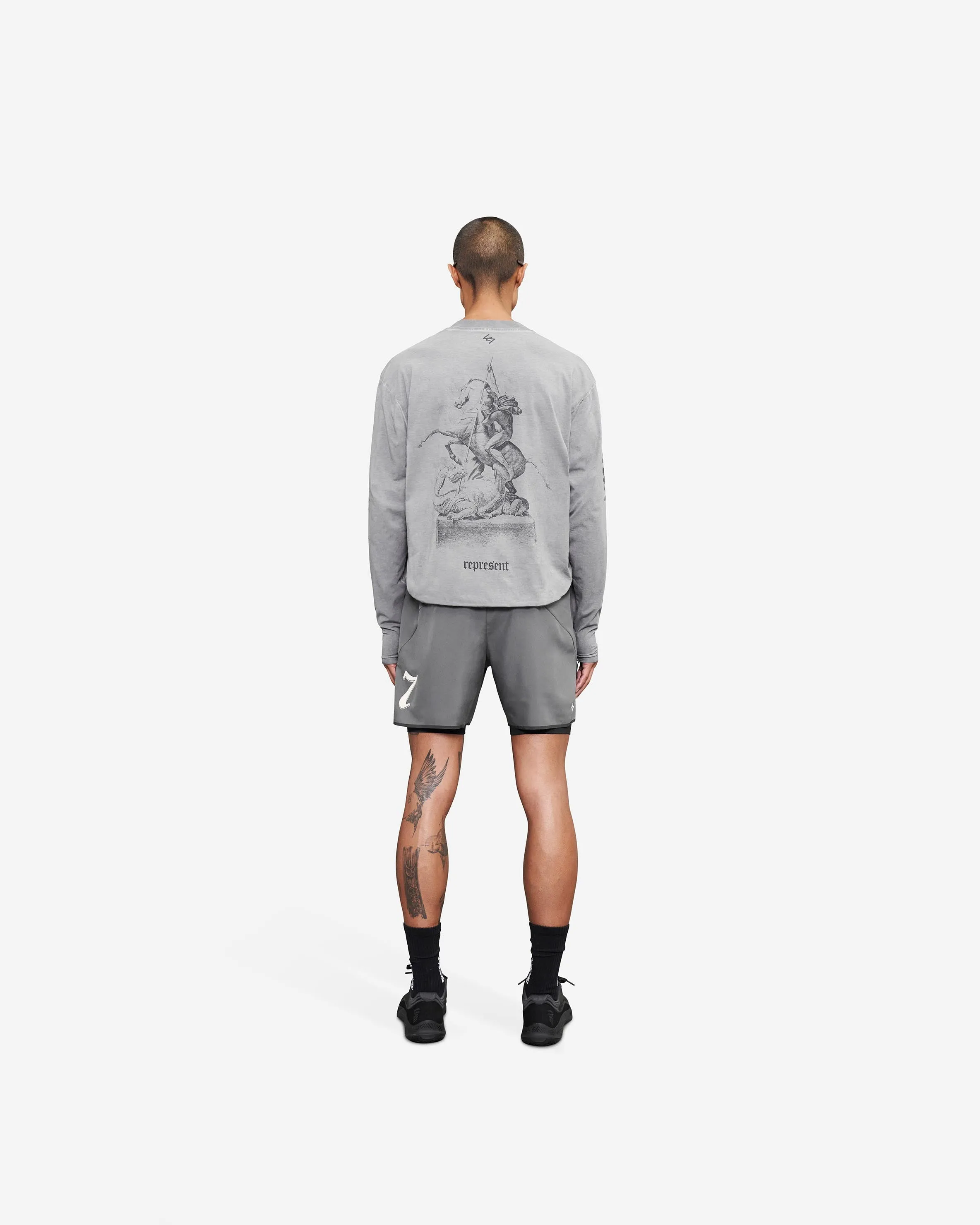 Vintage 247 Long Sleeve T-Shirt - Smoke