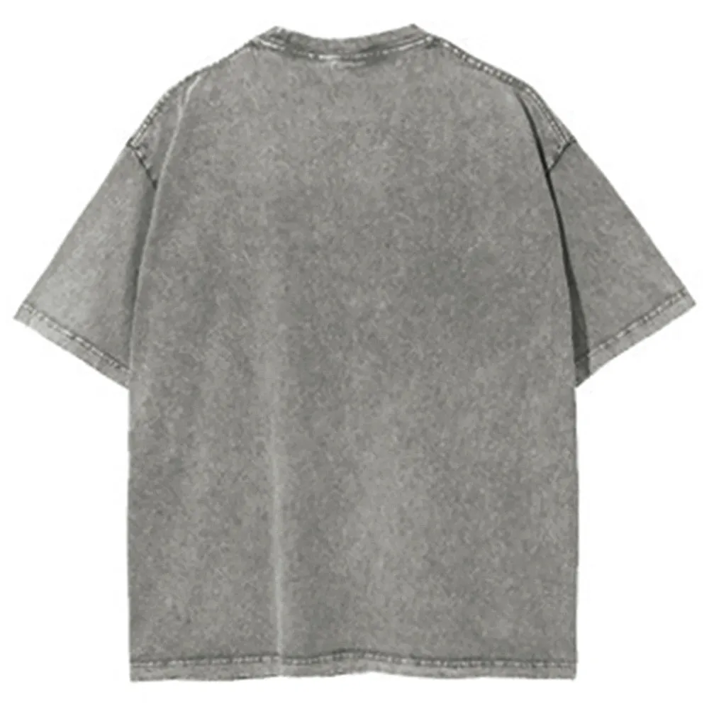 Women Washed Vintage Holy Child Graphic Tee