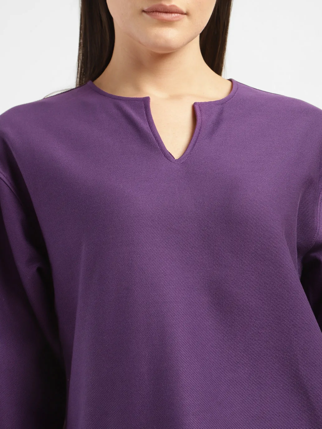 Women's Solid Regular Fit Top