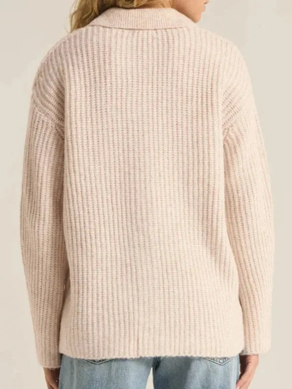 Z Supply Lennie Button Up Sweater