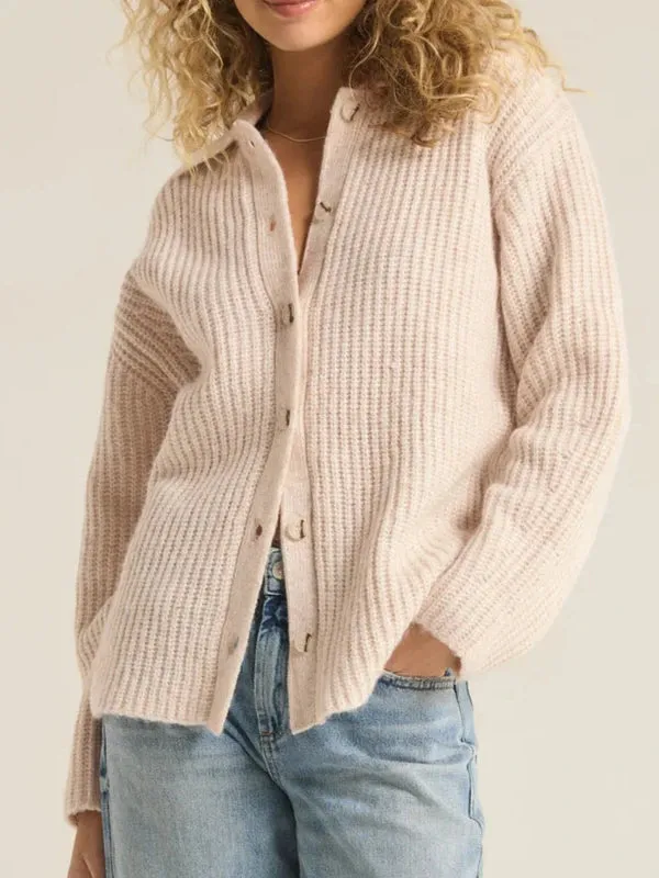 Z Supply Lennie Button Up Sweater